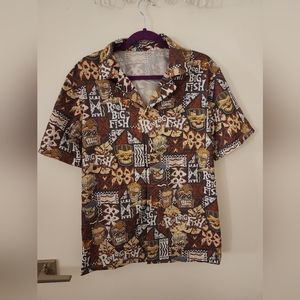 Reel Big Fish Tiki Faces Limited Edition Hawaiian Shirt